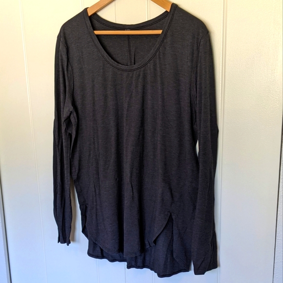 Lululemon LS pima cotton tee